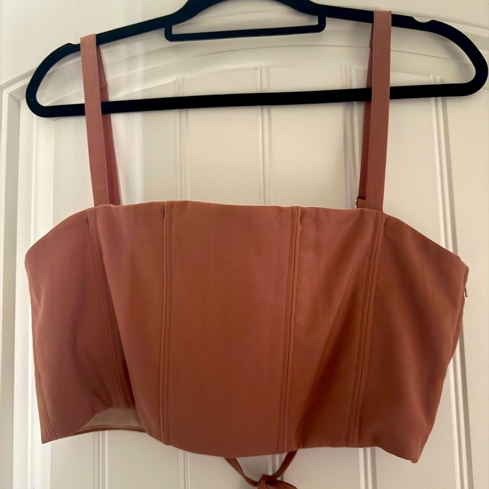 Wildfang Empower 6 Way Corset Top - NWOT